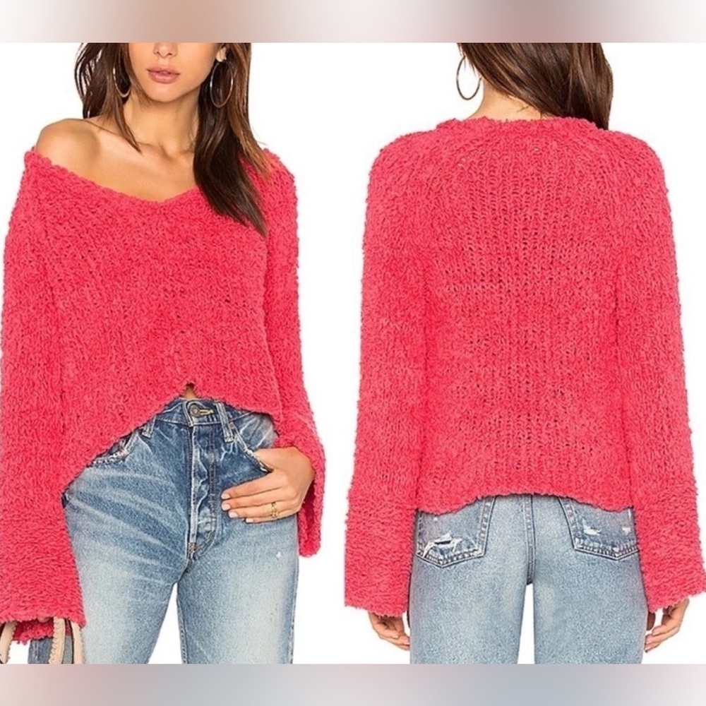 Free People Sand Dune chunky sweater, medium